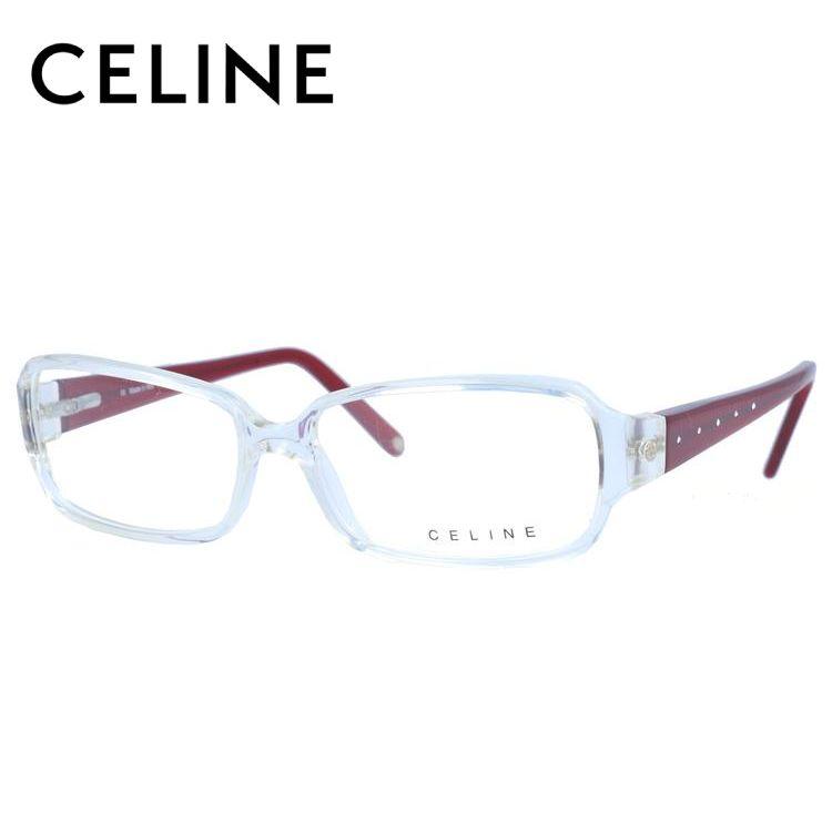 セリーヌ フレーム 伊達 度付き 度入り メガネ 眼鏡 CELINE VC1581S 55サイズ 0P79 レディース セル/スクエア プレゼント ギフト｜brand-sunglasshouse